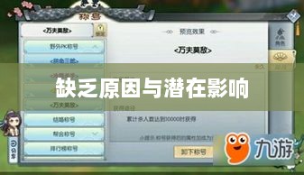 手游缺乏称号系统,探究原因与潜在影响-图1 手游缺乏称号系统,探究原因与潜在影响-图1