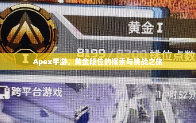 Apex手游,黄金段位的探索与挑战之旅-图1 Apex手游,黄金段位的探索与挑战之旅-图1