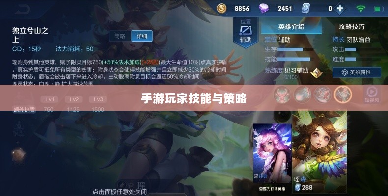 手游玩家的技能与策略探讨，瑶瑶玩转输出型手游的挑战与可能-图1