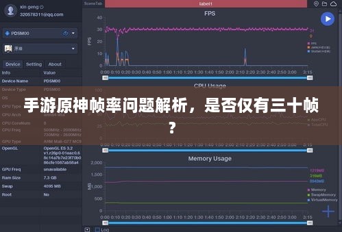 手游原神帧率问题解析，是否仅有三十帧？-图1