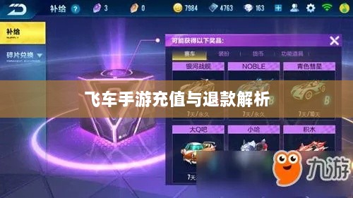 手游充值与退款解析,以飞车手游为例探讨充值与退款机制-图1 手游充值与退款解析,以飞车手游为例探讨充值与退款机制-图1