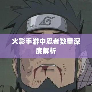 火影手游中忍者数量深度解析-图1 火影手游中忍者数量深度解析-图1