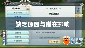 手游缺乏称号系统,探究原因与潜在影响-图1 手游缺乏称号系统,探究原因与潜在影响-图1