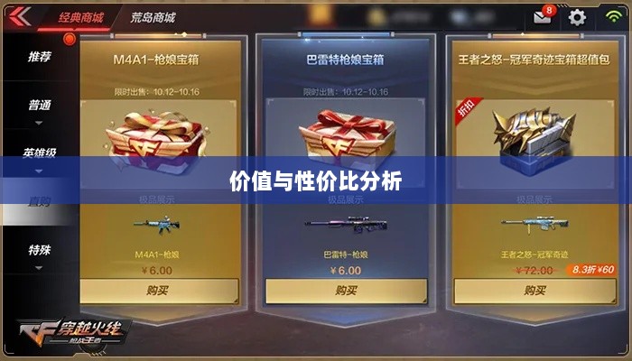 CF手游礼包深度解析,价值与性价比分析,究竟是否合算?-图1 CF手游礼包深度解析,价值与性价比分析,究竟是否合算?-图1