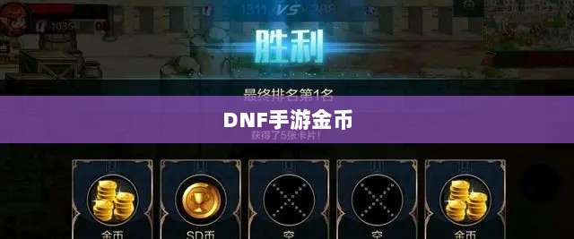 DNF手游金币囤积策略详解-图1
