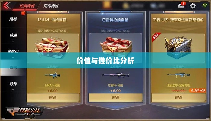 CF手游礼包深度解析,价值与性价比分析,究竟是否合算?-图1 CF手游礼包深度解析,价值与性价比分析,究竟是否合算?-图1