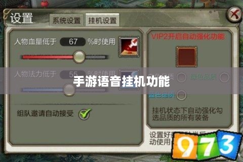 手游语音挂机功能深度探讨与体验心得-图1