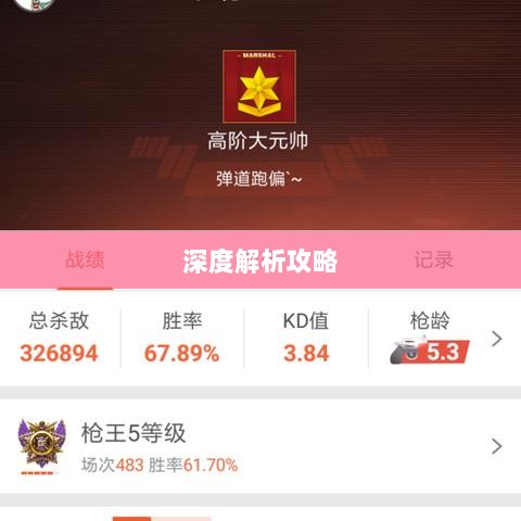CF手游高阶玩家深度解析攻略-图1 CF手游高阶玩家深度解析攻略-图1