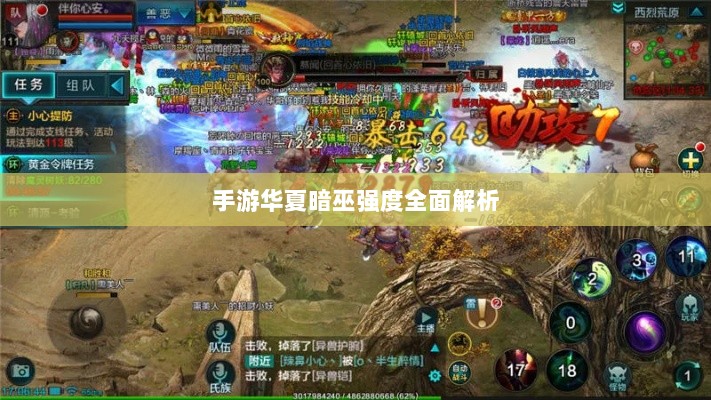 手游华夏暗巫强度全面解析-图1 手游华夏暗巫强度全面解析-图1