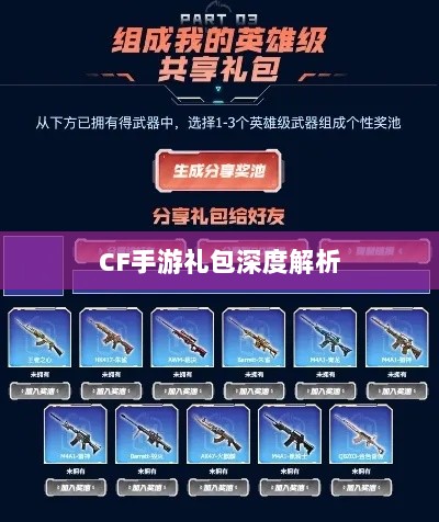 CF手游礼包深度解析，价值与性价比分析，究竟是否合算？-图1