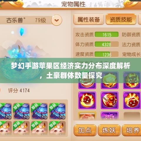 梦幻手游苹果区经济实力分布深度解析,土豪群体数量探究-图1 梦幻手游苹果区经济实力分布深度解析,土豪群体数量探究-图1