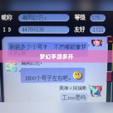 梦幻手游多开赚钱攻略大全-图1 梦幻手游多开赚钱攻略大全-图1
