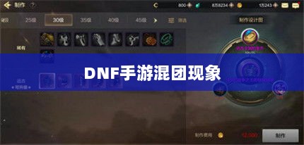 DNF手游混团现象深度解析与玩家策略探讨-图1 DNF手游混团现象深度解析与玩家策略探讨-图1