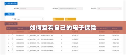 如何查看个人电子保险保单详情-图1 如何查看个人电子保险保单详情-图1