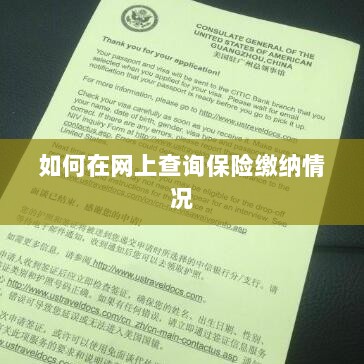网上查询保险缴纳情况攻略-图1 网上查询保险缴纳情况攻略-图1