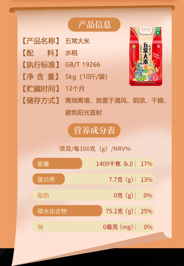 GB/T 19266标准下的五常大米官方特惠,五稻田五常大米仅售39.9元,十斤装!-图2 GB/T 19266标准下的五常大米官方特惠,五稻田五常大米仅售39.9元,十斤装!-图2