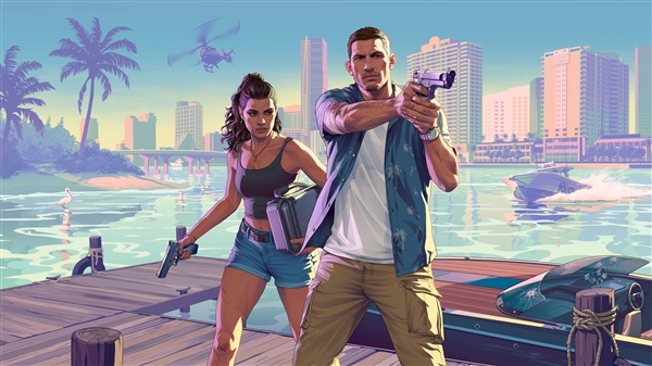 GTA6官网更新男女主角介绍，雌雄大盗超清壁纸亮相-图9