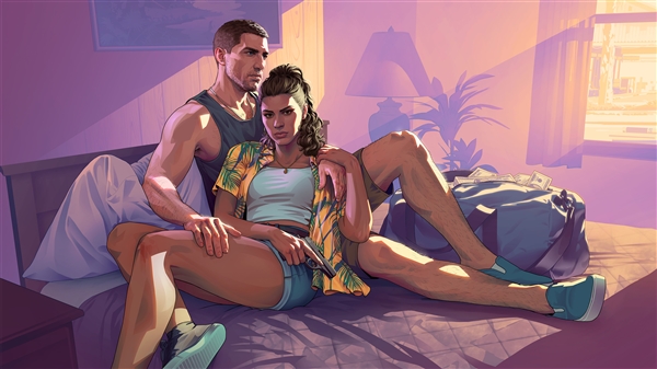 GTA6官网更新男女主角介绍，雌雄大盗超清壁纸亮相-图11