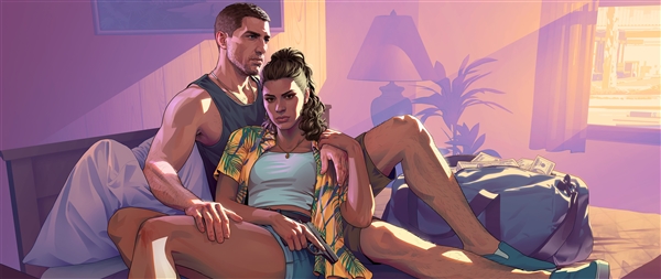 GTA6官网更新男女主角介绍，雌雄大盗超清壁纸亮相-图13