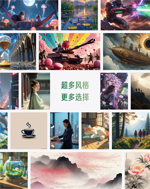 腾讯元宝文生图功能全新升级,混元与DeepSeek双模型联合助力图像生成技术飞跃发展-图2 腾讯元宝文生图功能全新升级,混元与DeepSeek双模型联合助力图像生成技术飞跃发展-图2