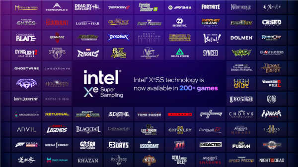 Intel XeSS游戏突破200款，XeSS 2达19款，帧率飙升四倍！-图1