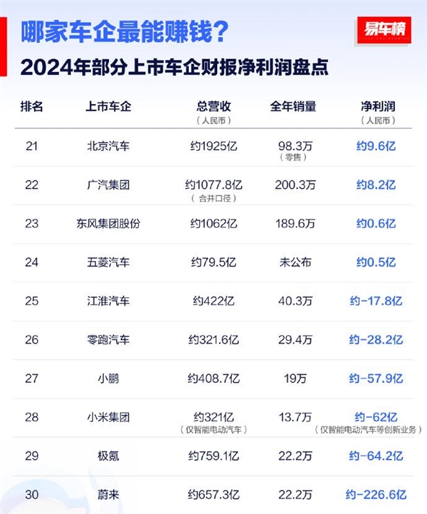揭秘,大众营收夺冠,哪家车企将在2024年最赚钱?-图4 揭秘,大众营收夺冠,哪家车企将在2024年最赚钱?-图4