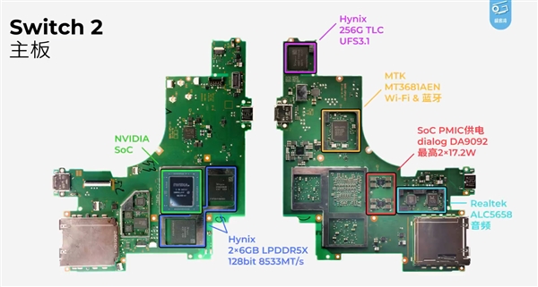 Switch 2处理器曝光，GPU性能不及RTX 3050-图1