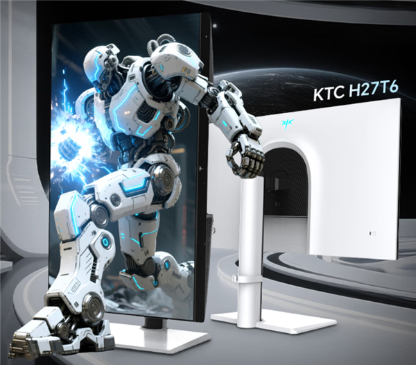 KTC H27T6显示器发布,国补后仅需719.2元,配备2K 210Hz电竞屏与双音响体验升级!-图3 KTC H27T6显示器发布,国补后仅需719.2元,配备2K 210Hz电竞屏与双音响体验升级!-图3