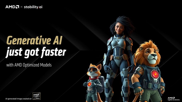 AMD Amuse 3.0平台体验,AI优化模型与视频生成功能大放异彩-图3 AMD Amuse 3.0平台体验,AI优化模型与视频生成功能大放异彩-图3