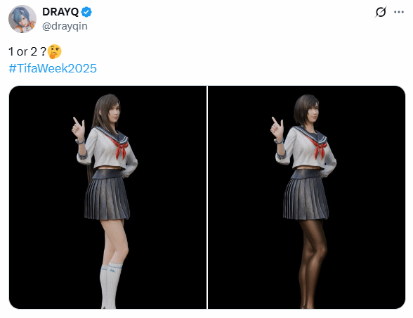 FF7RB蒂法美图再现,3D区大神再献佳作-图1 FF7RB蒂法美图再现,3D区大神再献佳作-图1