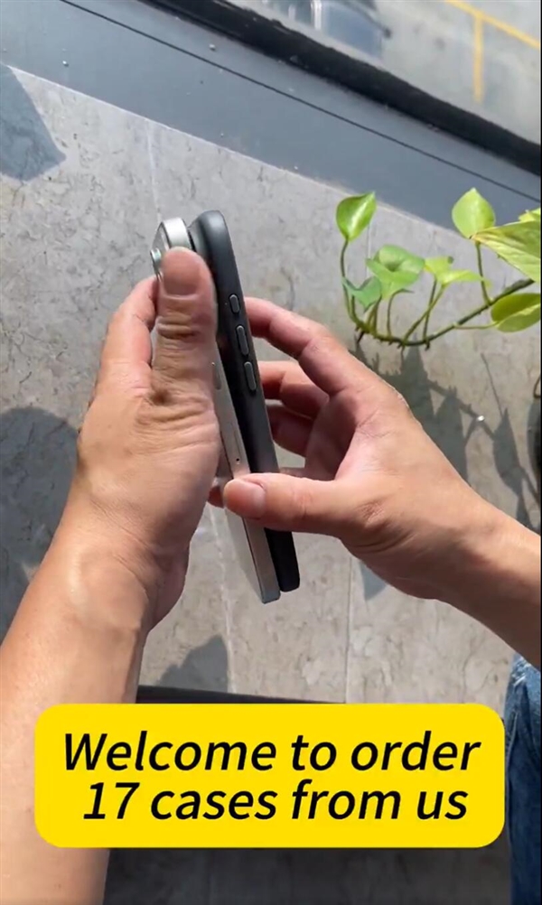 iPhone 17 Air戴壳效果曝光，摄像头凸起显著-图4