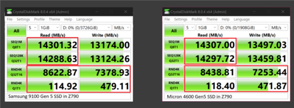 Intel酷睿Ultra 200S搭配Z890遭遇PCIe5.0 SSD速度瓶颈,速度差达2GB/s-图1 Intel酷睿Ultra 200S搭配Z890遭遇PCIe5.0 SSD速度瓶颈,速度差达2GB/s-图1