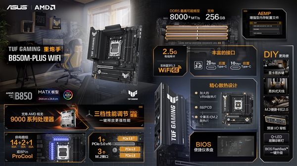 华硕主板SHOW,ROG B850小吹雪主板亮相,晒单赢取三倍积分奖励-图3 华硕主板SHOW,ROG B850小吹雪主板亮相,晒单赢取三倍积分奖励-图3