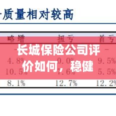 长城保险公司稳健前行,值得信赖的保险伙伴评价解析-图1 长城保险公司稳健前行,值得信赖的保险伙伴评价解析-图1