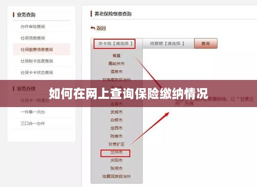 网上查询保险缴纳情况攻略-图1 网上查询保险缴纳情况攻略-图1