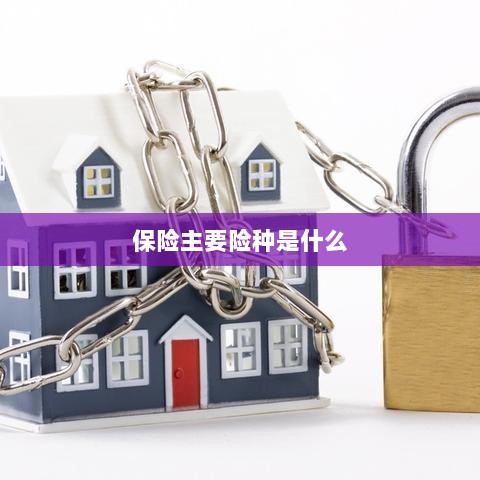 保险主要险种简介与概述-图1