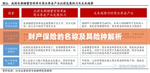 财产保险名称及险种深度解析-图1 财产保险名称及险种深度解析-图1