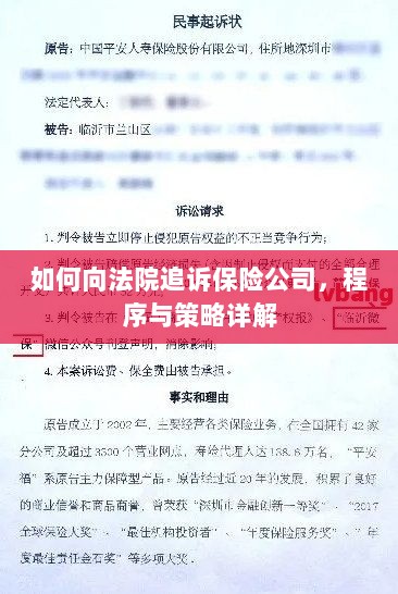 如何追诉保险公司?程序与策略全解析-图1 如何追诉保险公司?程序与策略全解析-图1