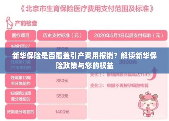 新华保险是否覆盖引产费用?详解保险政策与权益保障!-图1 新华保险是否覆盖引产费用?详解保险政策与权益保障!-图1