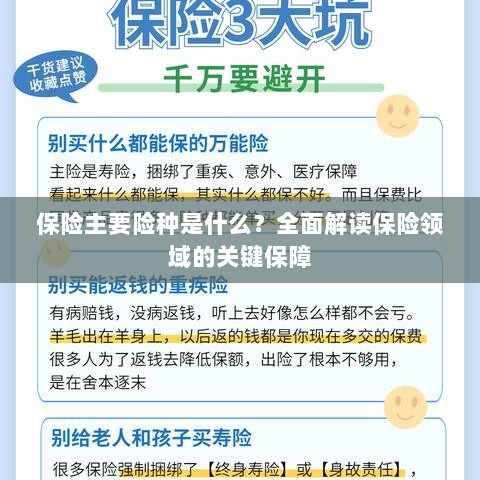 全面解读保险领域的关键保障,主要险种介绍与保障内容分析-图1 全面解读保险领域的关键保障,主要险种介绍与保障内容分析-图1