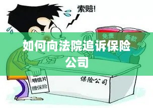 保险公司追诉指南,如何向法院提起诉讼索赔-图1 保险公司追诉指南,如何向法院提起诉讼索赔-图1