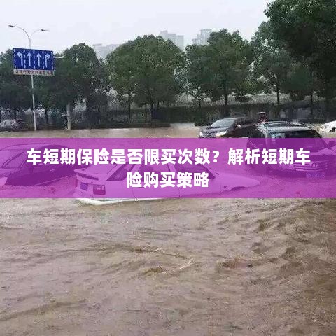 车短期保险购买次数有限制吗?解读短期车险购买策略-图1 车短期保险购买次数有限制吗?解读短期车险购买策略-图1