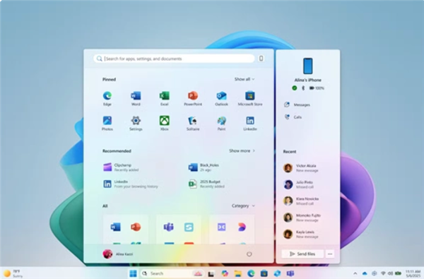 微软win11新版开始菜单上线,界面清爽顺手,用户体验走心升级-图1 微软win11新版开始菜单上线,界面清爽顺手,用户体验走心升级-图1