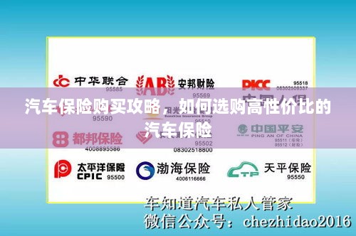 汽车保险购买指南,如何选购高性价比汽车保险?-图1 汽车保险购买指南,如何选购高性价比汽车保险?-图1