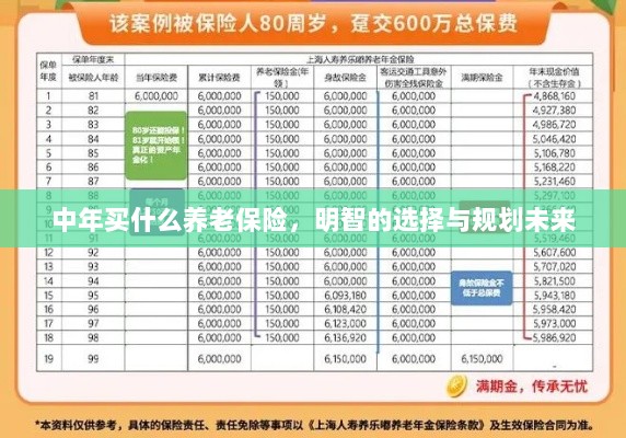 中年明智选择,养老保险规划与未来蓝图-图1 中年明智选择,养老保险规划与未来蓝图-图1