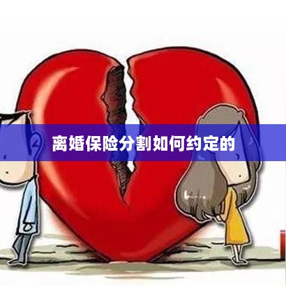 离婚保险分割约定详解-图1