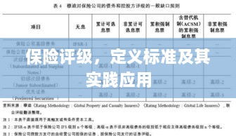 保险评级，定义标准与实战应用指南-图1