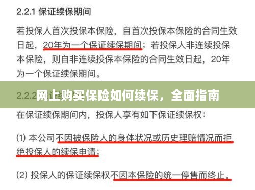 网上购买保险的续保指南，全面解析保险续保流程-图1