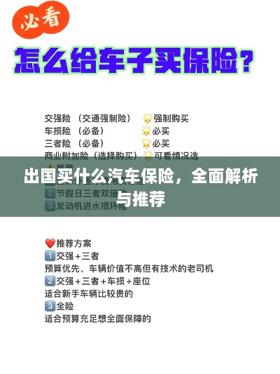 全面解析与推荐,出国应该购买哪些汽车保险?-图1 全面解析与推荐,出国应该购买哪些汽车保险?-图1