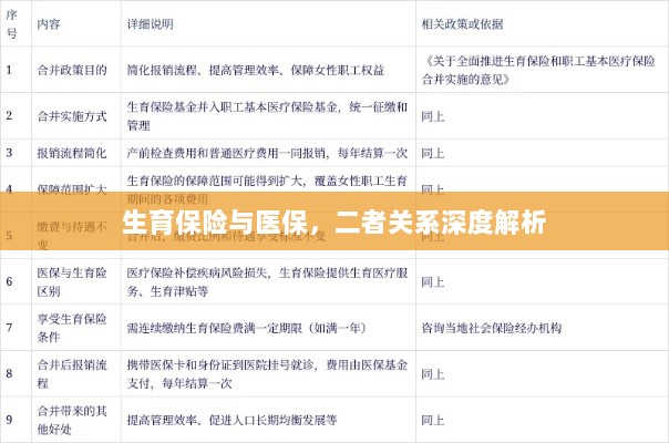 生育保险与医保的关系深度探讨与解析-图1